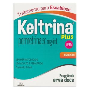 Keltrina Plus 50mg/mL Caixa com 1 Frasco com 60mL de Loção de Uso Dermatológico