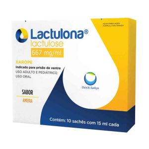 Lactulona C 10 Saches 15mL Ameixa
