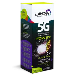 Lavitan 5G 10 Comprimidos Eferv Power Guaran