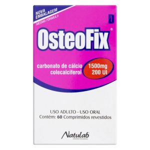 Osteofix 600mg + 200Ui Caixa com 60 Comprimidos