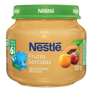 Papinha Nestlé Baby 6+ Meses Frutas Sortidas 120G
