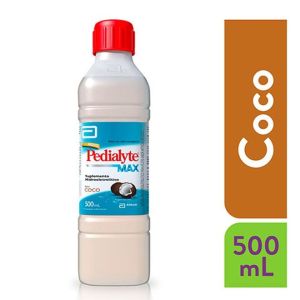 Pedialyte Max Frasco com 500mL de Solução de Uso Oral Coco