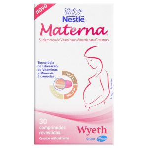 Polivitamínico Nestlé Materna com 30 Comprimidos