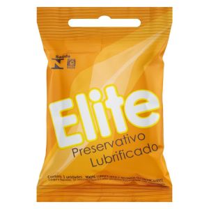 Preservativo Lubrificado Elite 3 Unidades