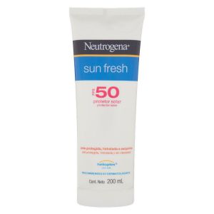 Protetor Solar Facial Neutrogena Sun Fresh Loção Fps 50 200mL