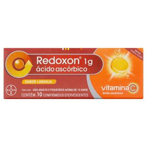 Redoxon Comprimido 1G Caixa com 10 Comprimidos Efervescentes Sabor Laranja