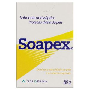 Sabonete Antisséptico em Barra Galderma Soapex com 80G