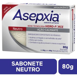 Sabonete Asepxia Neutro Barra 100G