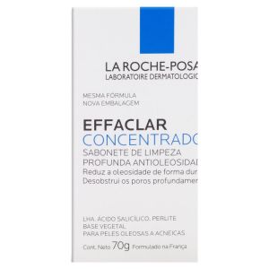 Sabonete Facial La Roche-Posay Effaclar Concentrado Barra 70G