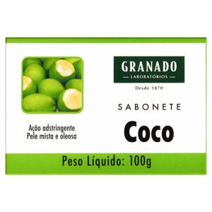 Sabonete Granado Tratamento Coco Barra 100G