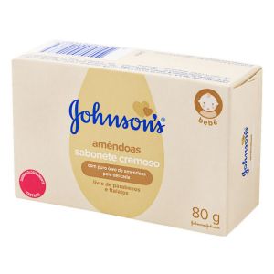 Sabonete Infantil Johnsons & Johnsons Oleo de Amendoas 80G