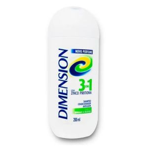 Shampoo Dimension 3 em 1 200mL Normais A Oleosos