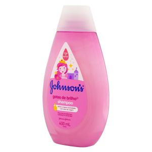 Shampoo Gotas de Brilho Johnson'S Baby Rosa 400 mL
