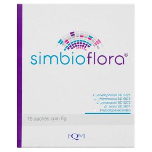 Simbioflora 15 Sachês com 6G de Pó para Solução de Uso Oral
