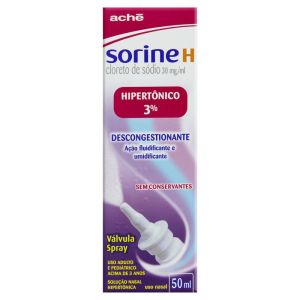 Sorine H 30mg/mL Caixa Contendo 1 Frasco Spray com 50mL de Solução de Uso Nasal