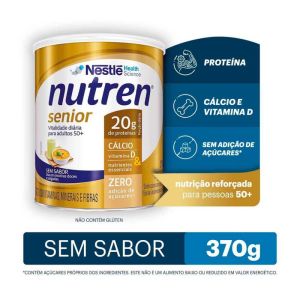 Suplemento Alimentar Nestlé Nutren Senior sem Sabor com 370G