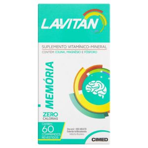 Suplemento Vitamínico Lavitan Memória com 60 Comprimidos