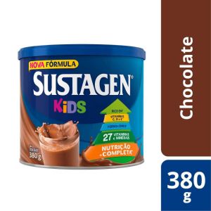 Complemento Alimentar Infantil Sustagen Kids Lata Chocolate 380G