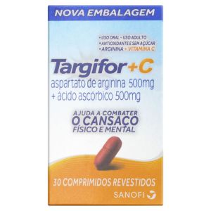 Targifor C 500mg + 500mg Caixa com 30 Comprimidos Revestidos