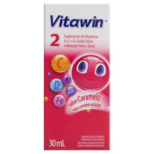 Suplemento Alimentar Pharmaton Vitawin 2 Sabor Caramelo com 30mL